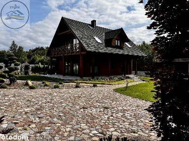 Luksusowy dom z bala 120 m Mszczonów -pompa ciepła