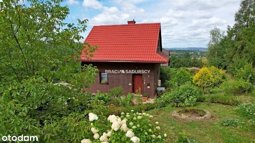 Przytulny dom na widokowej działce 23ar - Sobolów.