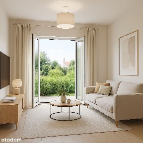 2 POK, BEZPOŚREDNIO, OGRÓDEK Z WIDOKIEM NA ZIELEŃ, SŁONECZNE