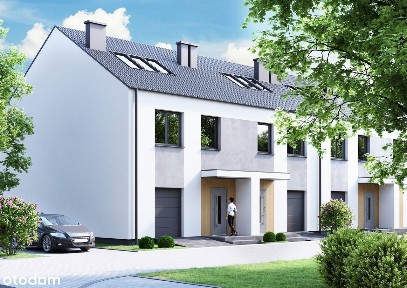 Szereg z ogrodem na Park Brochów DO ODBIORU