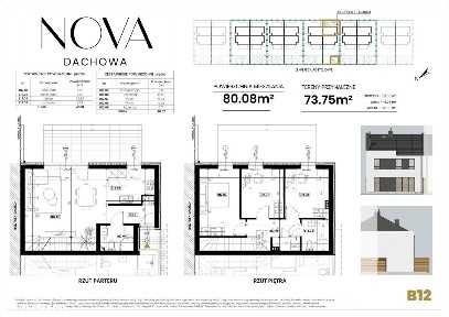 Dom z ogrodem w inwestycji Nova Dachowa | B14