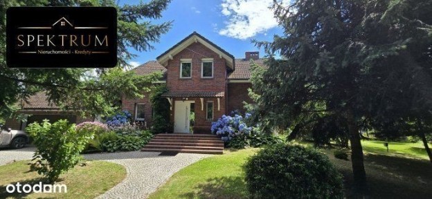 BEZ PROWIZJI: Dom 188 m² z Sauną i garażem. 1,58 ha Działki (las).