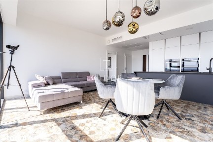 Hanza Tower, 22 piętro, piękny widok