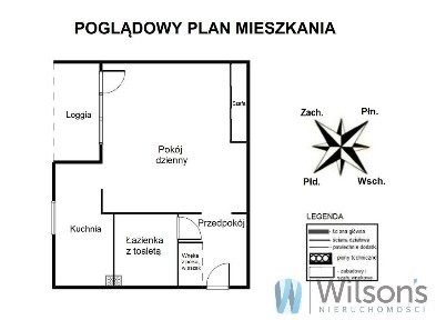 Pokój z oddzielną kuchnią na cichej Hożej. Centrum