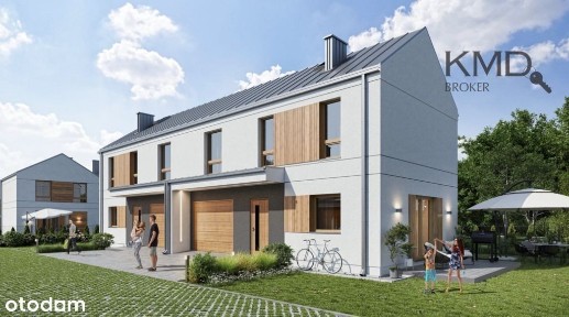 Dom w zabudowie bliźniaczej- Łęczna, Podzamcze