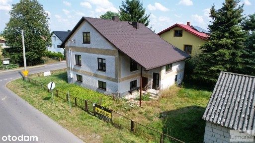 Dom z zabudowaniami gosp. na 81-arowej działce