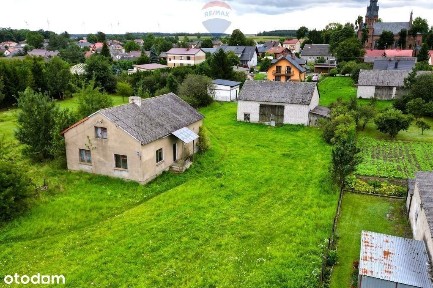 Dom i budynek gospodarczy na dużej działce