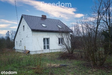 Dom na dużej działce