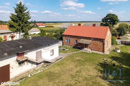 Gospodarstwo rolne graniczące z Zalewem Jeziorsko