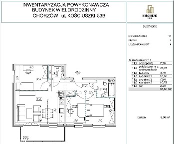 4 POKOJE 2 ŁAZIENKI GOTOWE DO ODBIORU