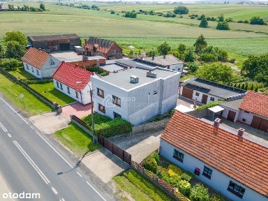 Dom w Piaskach z garażami i dużą działką Gostyń