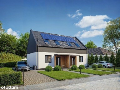 Nowy, energooszczędny dom w zabudowie bliźniaczej