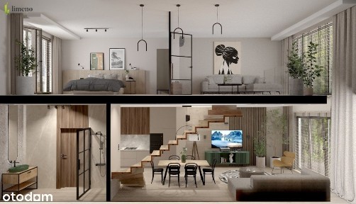 Apartament z antresolą - 74 m2 - Miła Resort