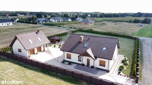 Nowoczesny dom, duża działka, dwustanowiskowy garaż -gm. Stare Miasto