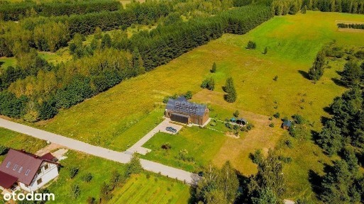 DOM nowoczesna stodoła z sauną i balią BIAŁOWIEŻA