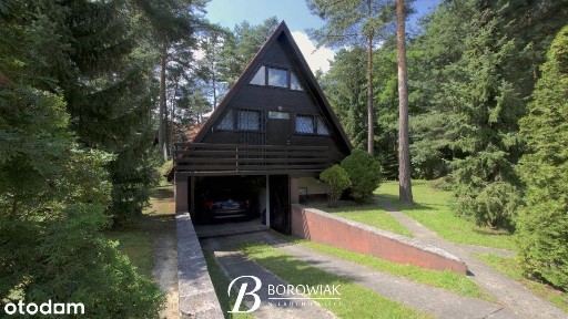 Urokliwy domek w lesie - Szałe