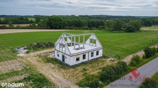 Dom pięknie położony natura las jezioro