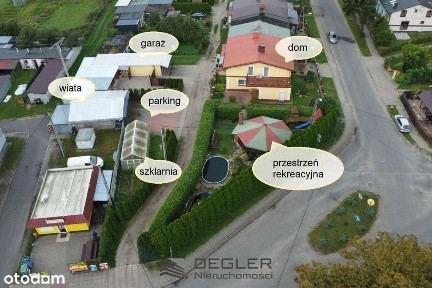 Wyjątkowy dom w Tucznie, wiata, basen, garaż