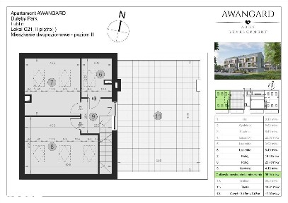 Park Dulęby - Dwupoziomowe mieszkanie !