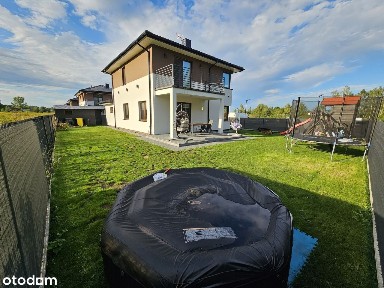 Nowoczesny dom z garażem i ogrodem Pasek k. Dobczyna.