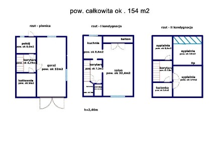 Dom w zabudowie bliżniaczej - Łęg Przedmiejski