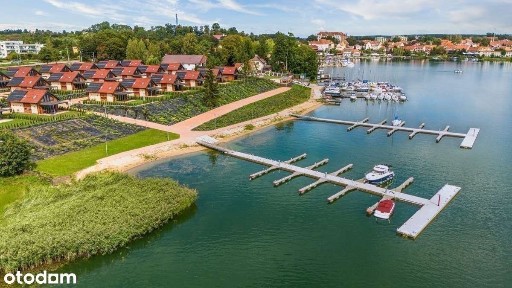 Domy z własną mariną nad Jeziorem Ryńskim w Rynie