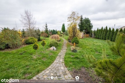 Dom na dużej działce z ogrodem pełnym potencjału.