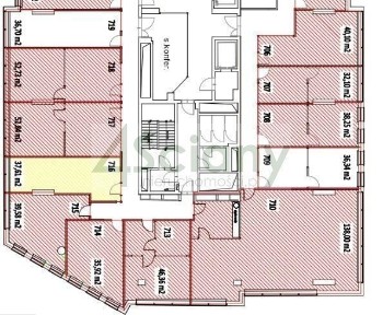 Lokal biurowy 62,22 m2 ul. Ludna 2 Powiśle, 3 pokoje