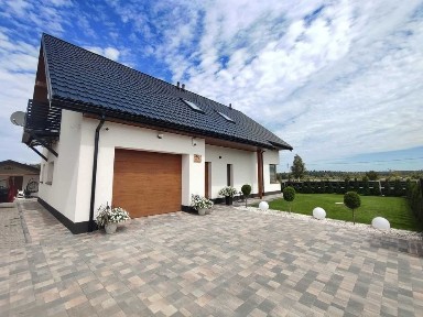 Nowy dom jednorodzinny 152m2 Budy Dłutowskie rok budowy 2023