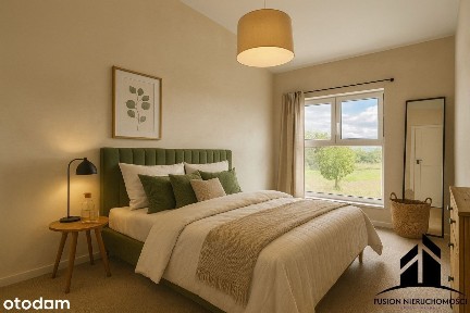 Szeregówka z balkonem - 63 m², 3 pokoje, spokojna