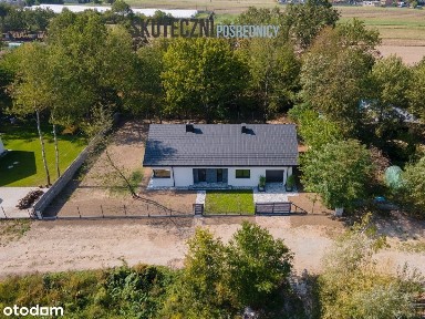 Nowy dom z garażem i ogrodem, 20 km od Łodzi