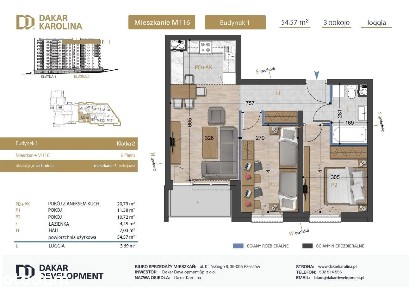 3-POKOJOWE MIESZKANIE Z TARASEM- PROJEKTANT