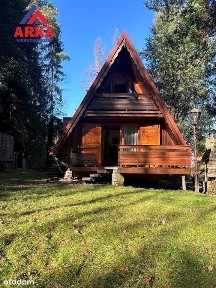 Całoroczny domek rekreacyjny w otoczeniu lasu