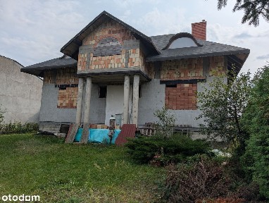 Dom w trakcie budowy, Łuków, ul. Polna, bardzo atrakcyjna lokalizacja.