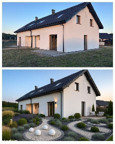 Perła w koronie nowego osiedla - Bliźniak w Golina Kolonia