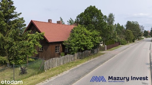 Poniemiecka leśniczówka w Piasutnie - jezioro!