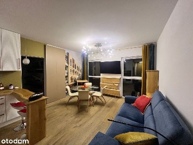 Piękne wykończone mieszkanie w super lokalizacji 49,23m2 dwa pokoje