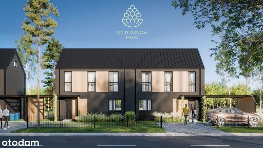 Antoninów Park 82m2 Eko Dom Pompa Foto Ogród Las Warszawa Piaseczno