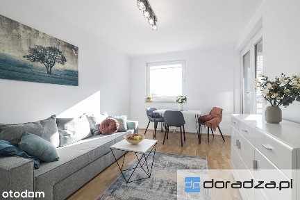 3 pokoje / 57,5m2 / balkon / Strzegomska