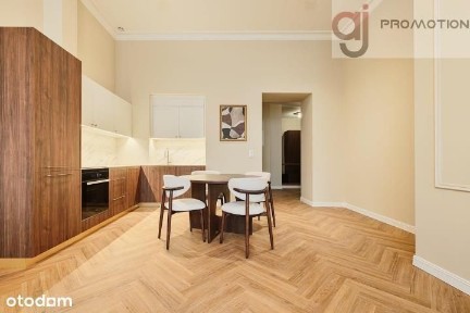 2 pokoje, 48 m2, wysoki parter, Moniuszki 6/8