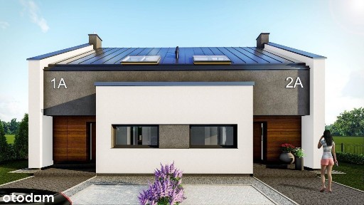 Osiedle Nowoczesnych Domów w Zabudowie Bliźniaczej