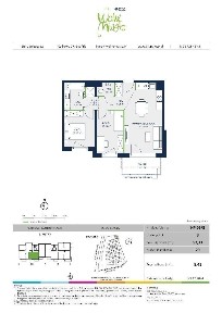 Wolne Miasto 8 | mieszkanie 3-pok. | 27