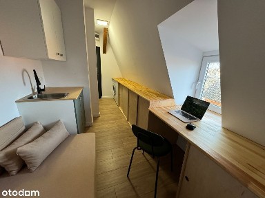 miniApartament CENTRUM - pokój z aneksem i łazienk