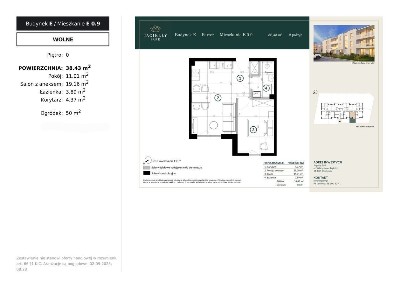 Mieszkanie 2 pok. na nowy start - z loggią - E 2.11