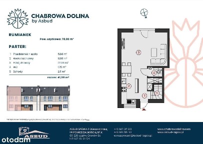 CHABROWA DOLINA - Nowe mieszkanie 78,80m2 + ogród
