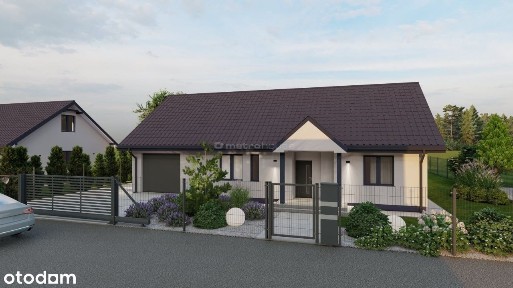 Nowoczesny dom wolnostojący 132 m² Przemocze