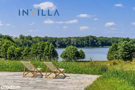 Nowoczesna stodoła z widokiem na jezioro