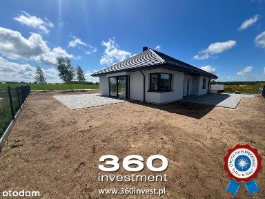 Nowy dom wolnostojący parterowy 4 pok, garaż