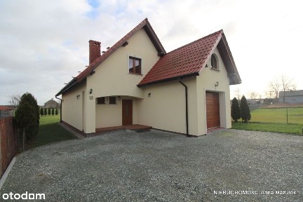 Piękny dom na sprzedaż, 138m2, z garażem, duża działka, Brzeźno