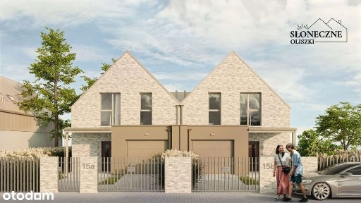 Nowe domy jednorodzinne - bliźniaki w Oliszkach